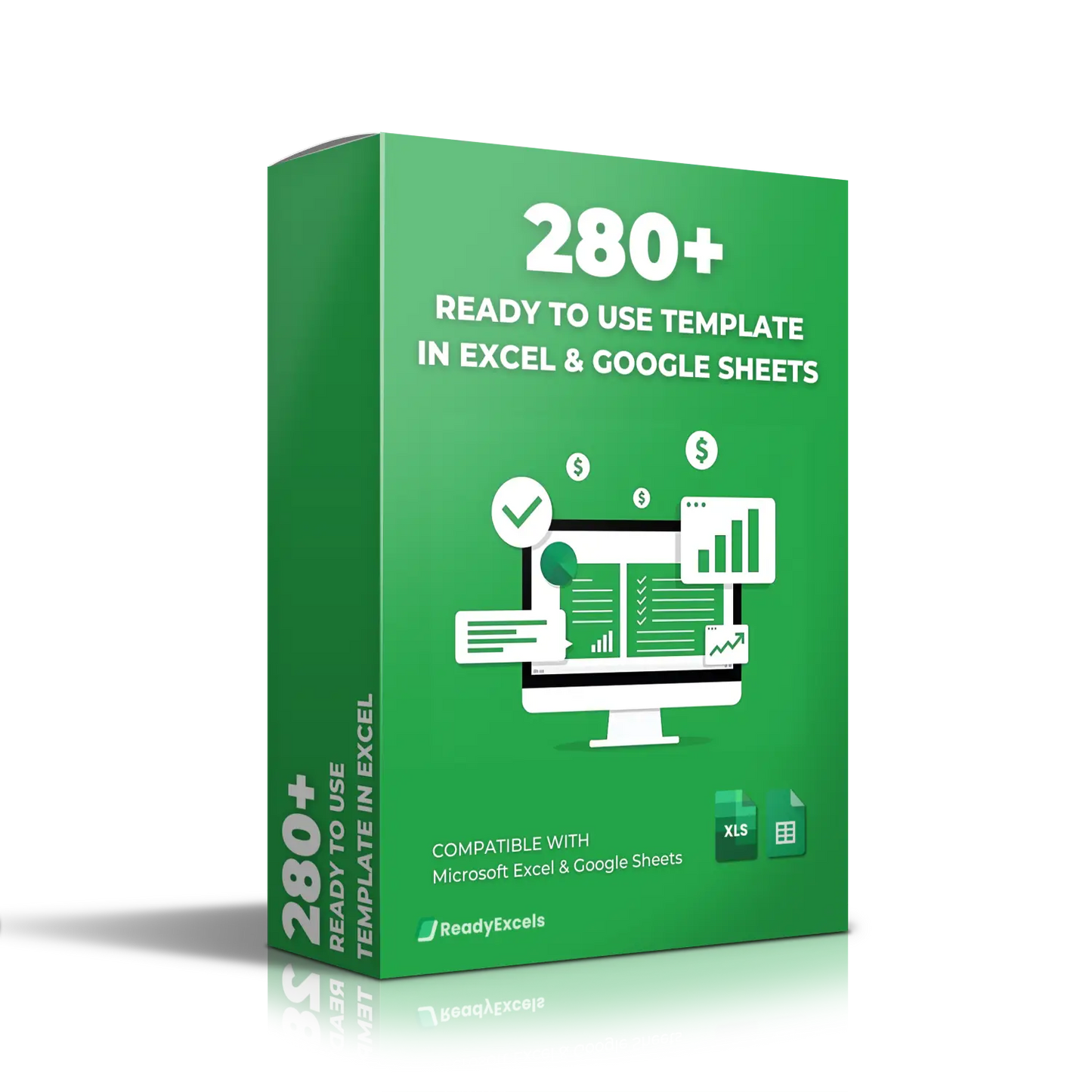 Access to 280+ Ready-to-Use Templates for Excel | Family License